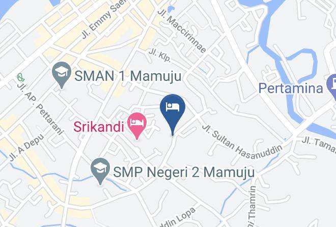 Mamuju Regency - Hotel Anugrah Maps