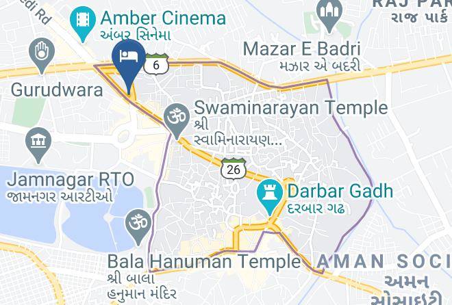 Jamnagar - Hotel Anupam Maps