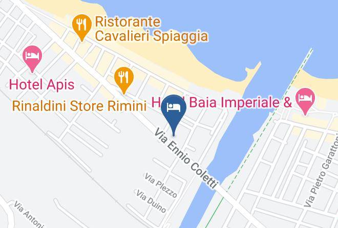 Rimini - Hotel Anversa Maps