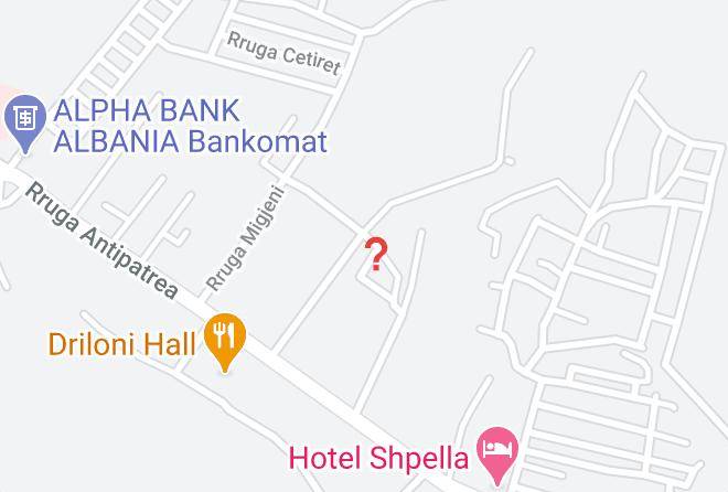 Berat - Hotel Anxhelo Maps