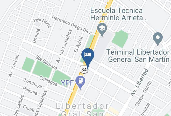 Ledesma - Hotel Anzoategui Maps