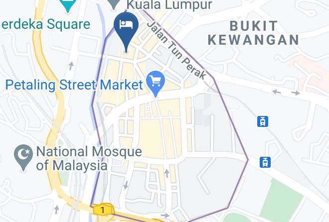 Kuala Lumpur - Hotel A One Maps