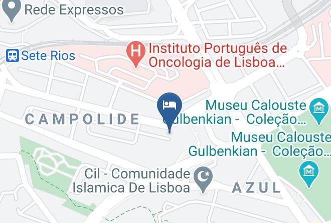 Lisbon - Hotel Acores Lisboa Maps