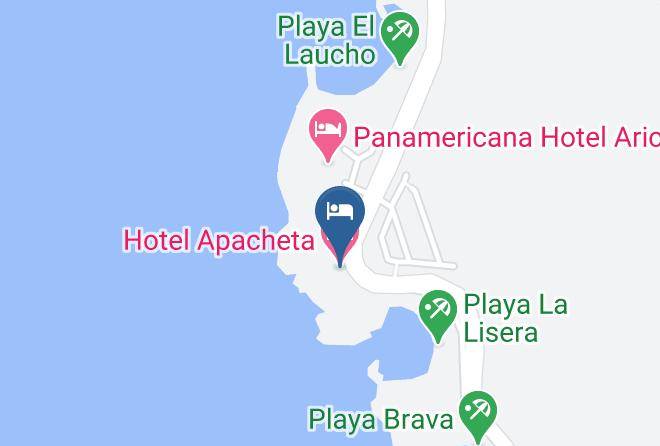 Arica Province - Hotel Apacheta Maps