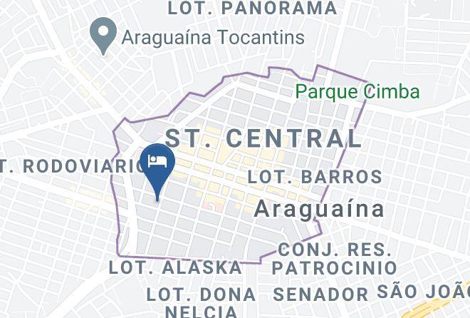 Araguaina - Hotel Aparecida Maps
