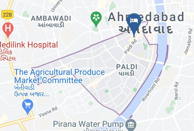 Ahmadabad - Hotel Apex Ahmedabad Maps