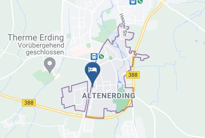 Erding - Hotel Apfelrot Maps