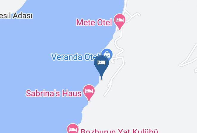 Marmaris - Bozburun Hotel Aphrodite Maps