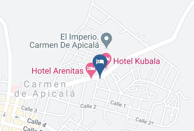 Carmen De Apicala - Hotel Apicala Maps