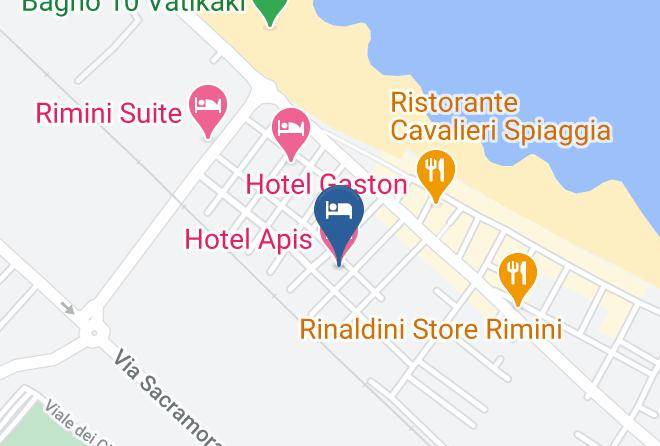 Rimini - Hotel Apis Maps