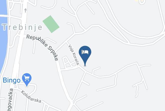 Trebinje - Hotel Apis Maps