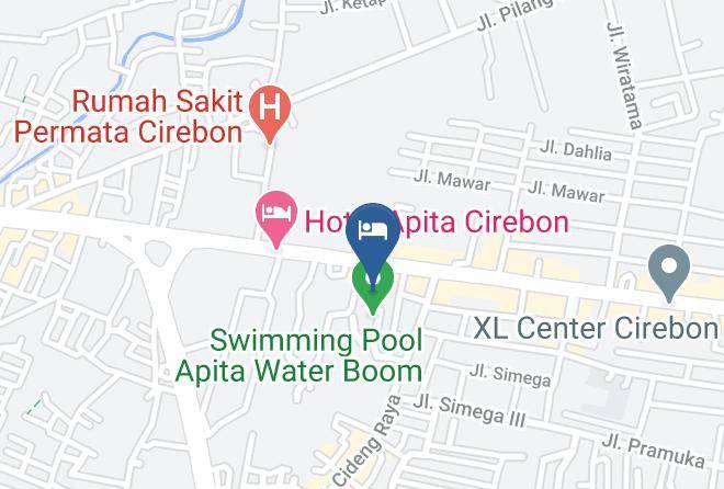Hotel Apita Cirebon Map