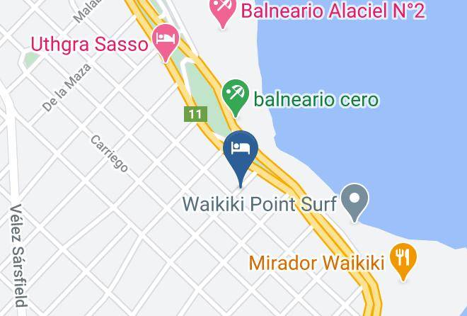 General Pueyrredon Partido - Hotel Apm Punta Mogotes Maps