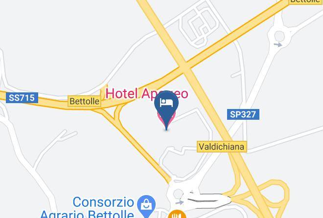Siena - Hotel Apogeo Maps