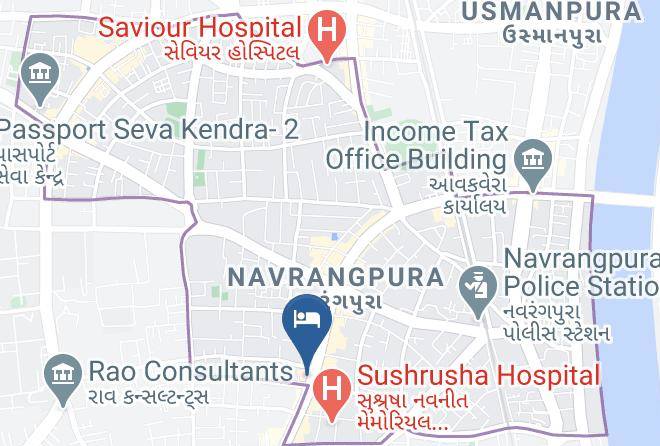 Ahmadabad - Hotel Apollo Maps