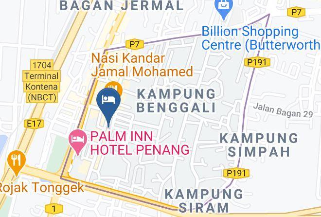 Butterworth - Hotel Apollo Maps