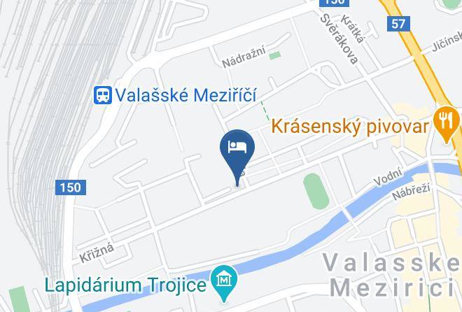 Vsetin - Hotel Apollo Maps