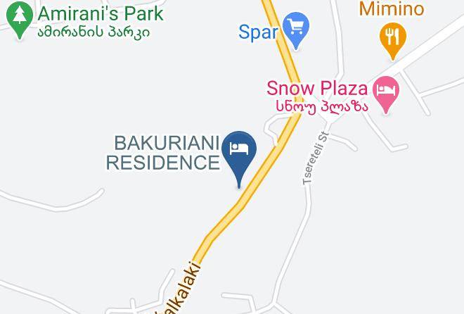 Borjomi - Hotel Apollon Bakuriani Maps