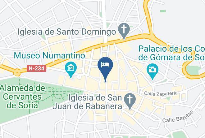 Soria - Hotel Apolonia Maps