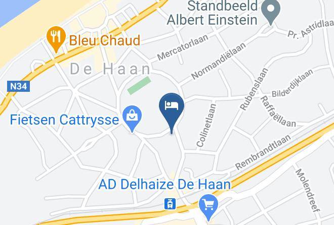 West Flanders - Hotel Apostrophe De Haan Maps