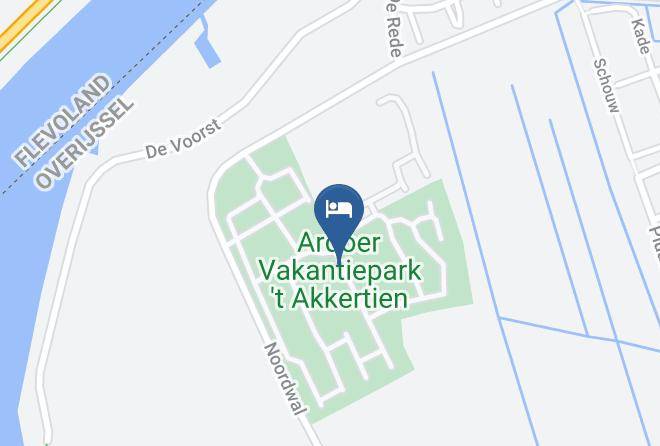 Ardoer Vakantiepark 't Akkertien Map
