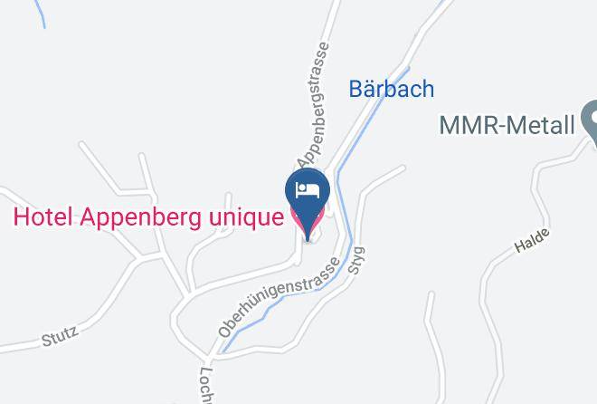 Bern Mittelland - Hotel Appenberg Unique Maps