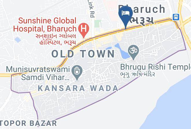 Bharuch - Hotel Apple Inn Maps