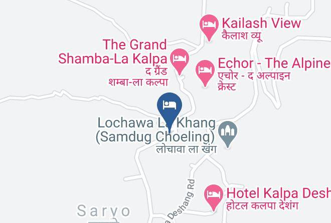 Kalpa - Hotel Apple Pie Kalpa Maps
