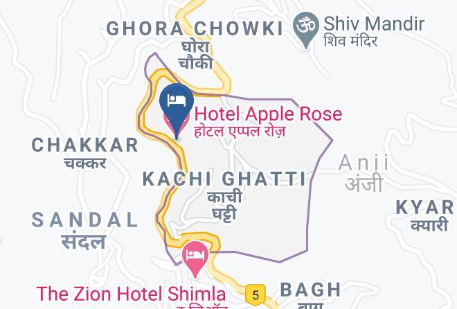 Hotel Apple Rose Map