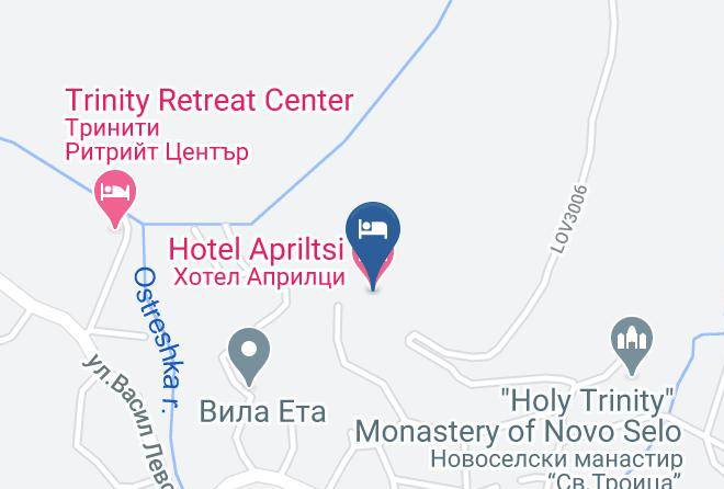 Apriltsi - Hotel Apriltsi Maps