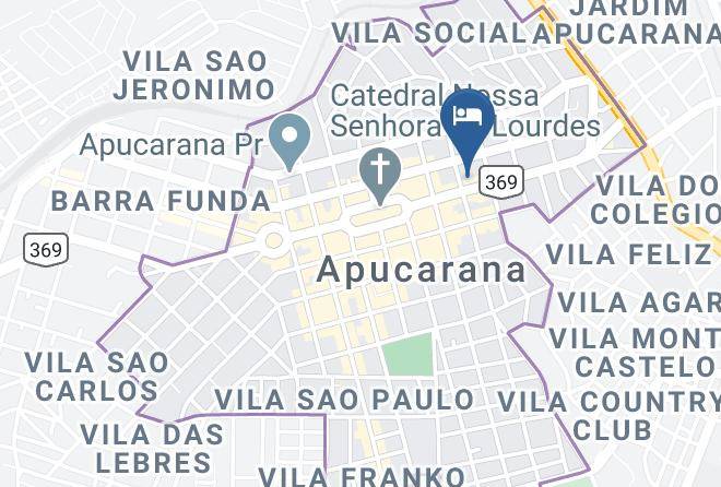 Apucarana - Hotel Apucarana Palace Maps