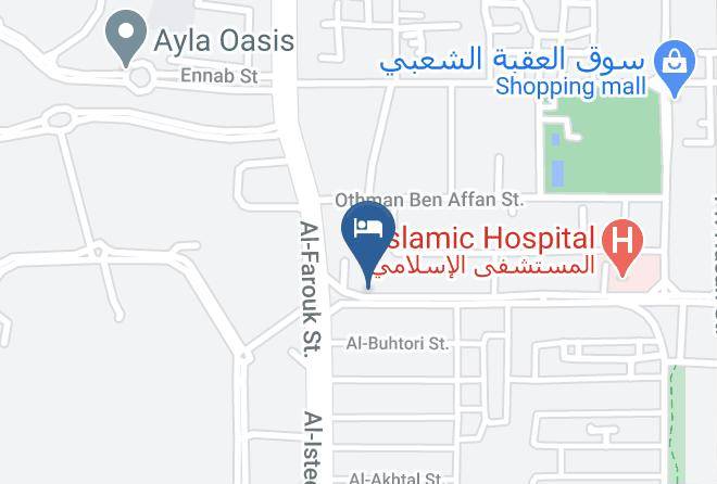 Al Aqaba Qasabah - Hotel Aqaba City Maps