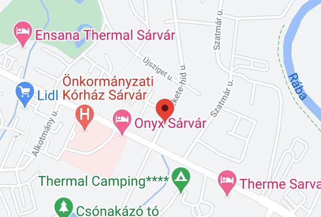 Sarvar - Hotel Aqua Maps