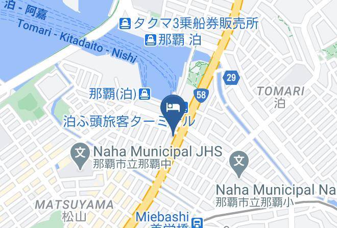 Naha City - Hotel Aqua Citta Naha By Wbf Maps