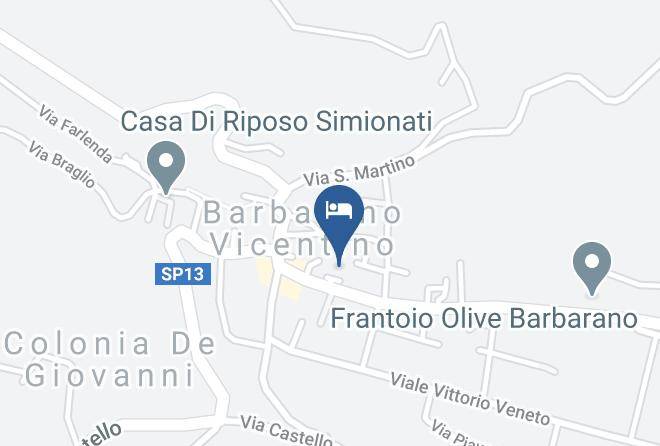 Vicenza - Hotel Aqua Crua Maps