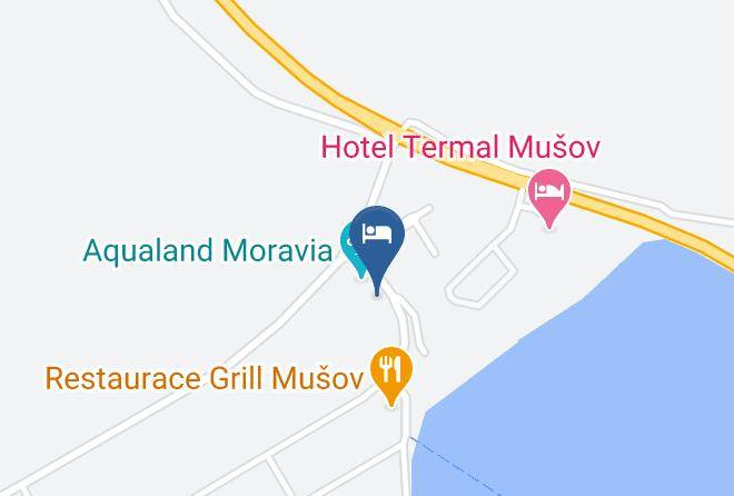 Brno Province - Hotel Aqualand Inn Maps