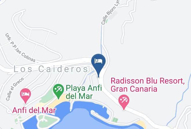 Las Palmas - Hotel Aquamarina Maps