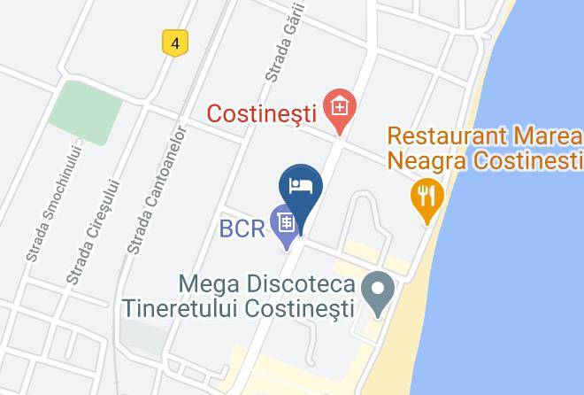 Costinesti - Hotel Aquamarine Maps