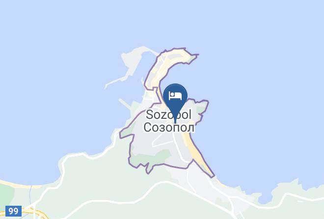 Sozopol - Hotel Aquamarine Maps