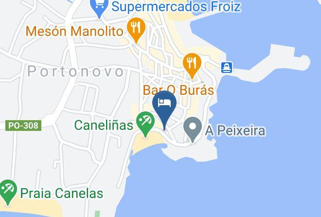 Hotel Aquaria Canelinas Map