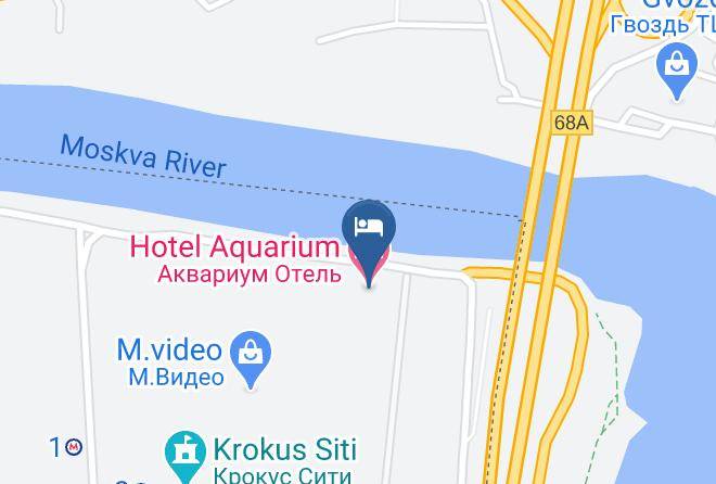 Krasnogorsky District - Hotel Aquarium Maps