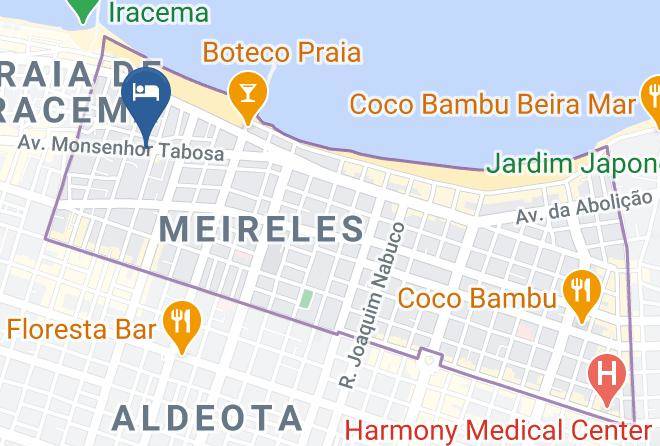 Fortaleza - Hotel Aquarius Maps