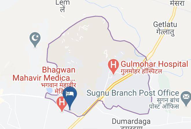 Ranchi - Hotel Aquasis Maps