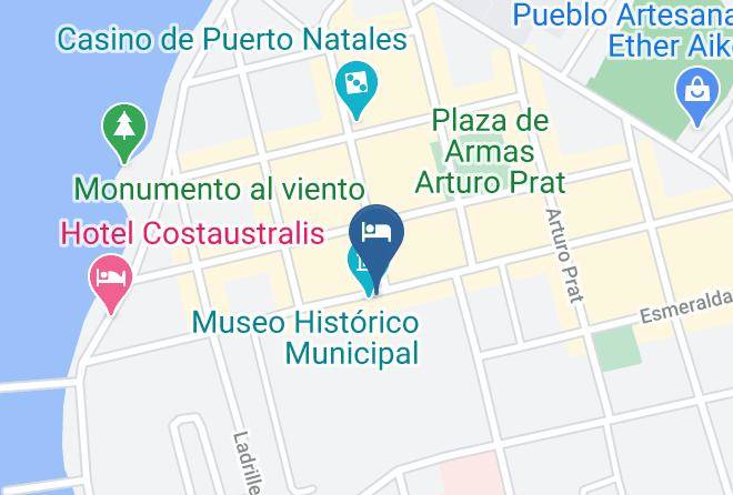 Ultima Esperanza Province - Hotel Aquaterra Maps