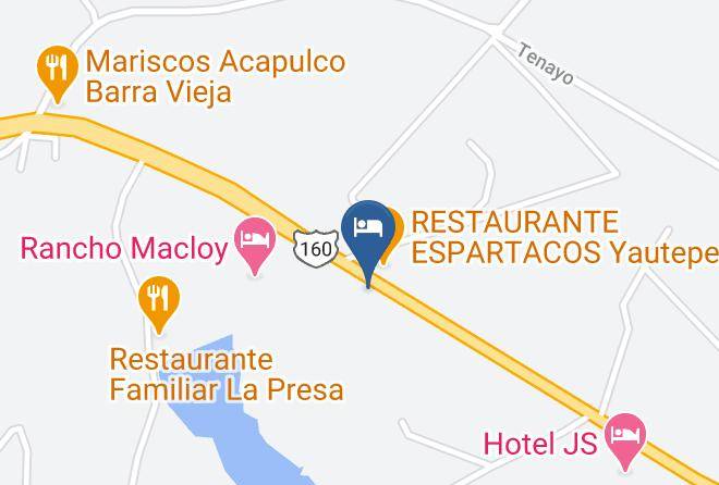 Yautepec - Hotel Aquetzalli Maps