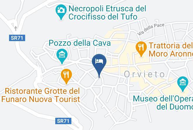 Terni - Hotel Aquila Bianca Maps