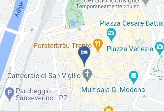Trento - Aquila D'oro Maps