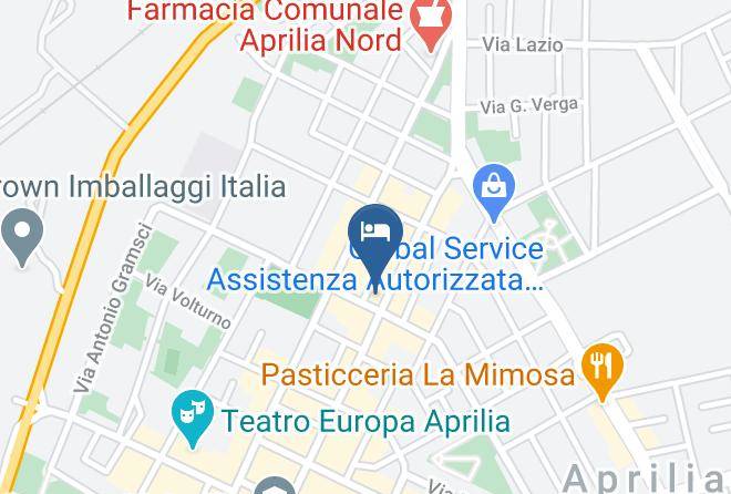 Latina - Hotel Aquila S R L Aprilia Maps