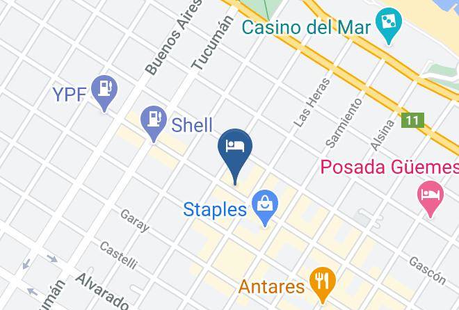 General Pueyrredon Partido - Hotel Aquilano Maps