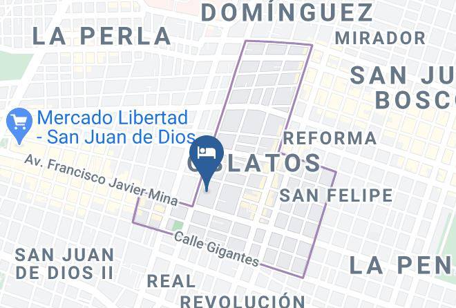 Guadalajara - Hotel Aquiles Maps